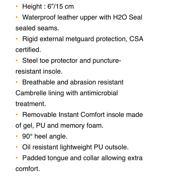 STC WORK BOOTS FOR MEN - Picture 3 of 8